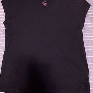 Faded Glory Blck T-Shirt XL (14-16) kids T-shirt